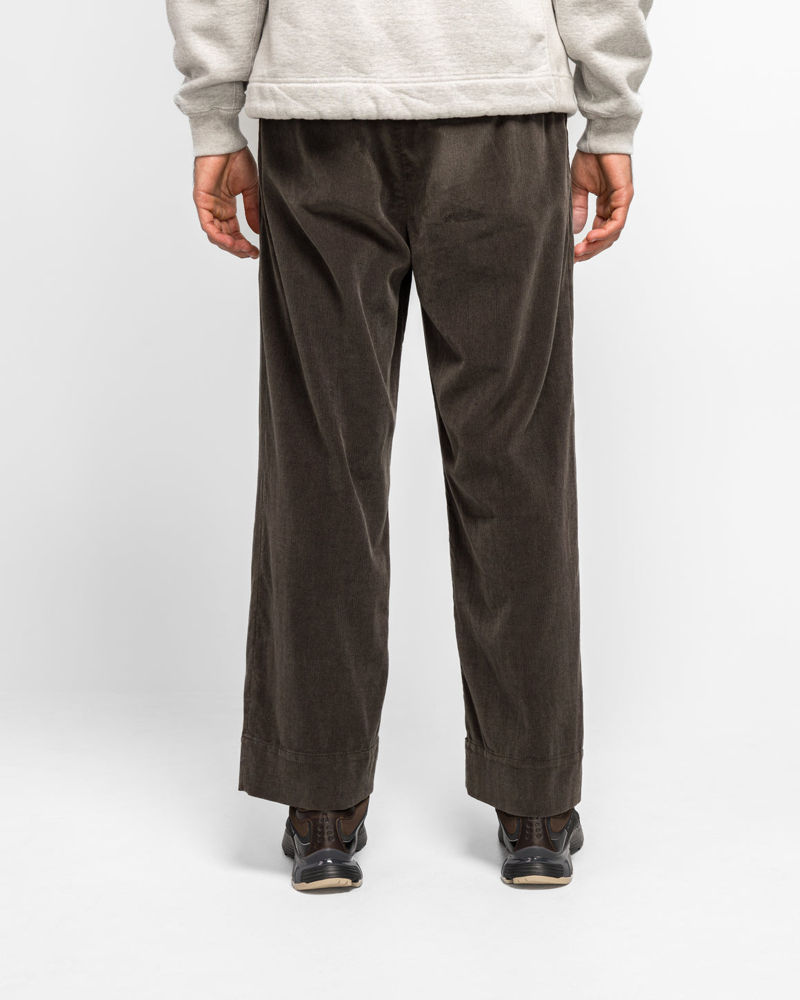 Unlikely - Corduroy 2P Trousers - Charcoal Grey - UP THERE