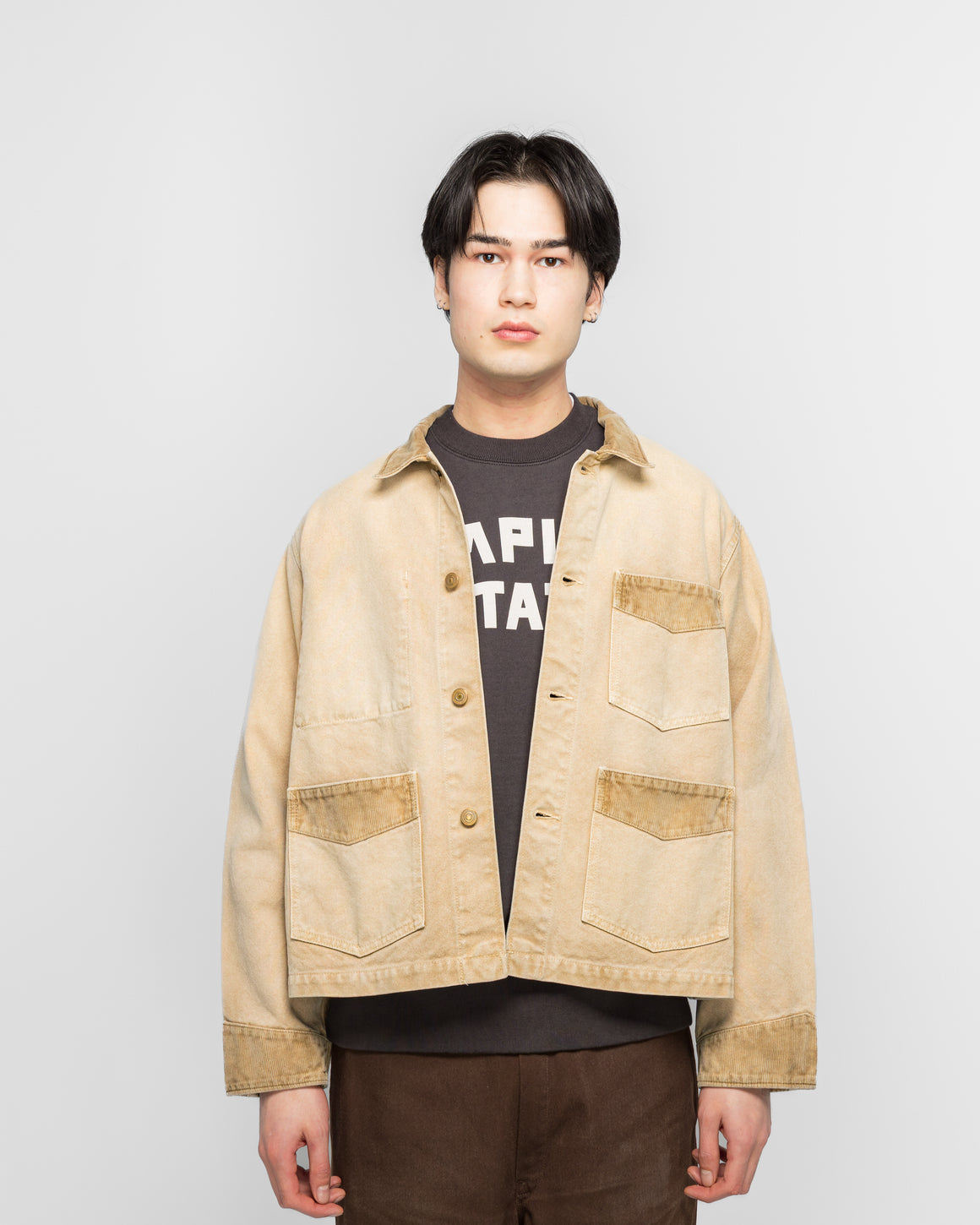 Unlikely - Old Hunter Jacket - Used Brown - UP THERE