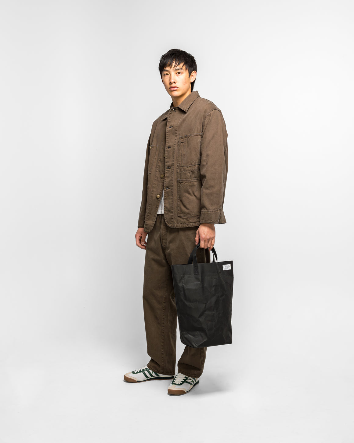 Unlikely - "Paper" Shopping Bag L - Black - UP THERE