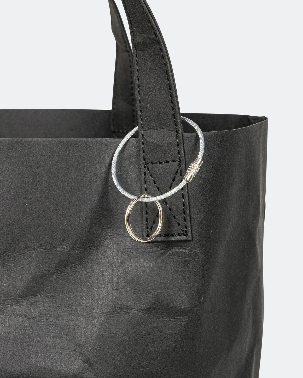 Unlikely - "Paper" Shopping Bag L - Black - UP THERE