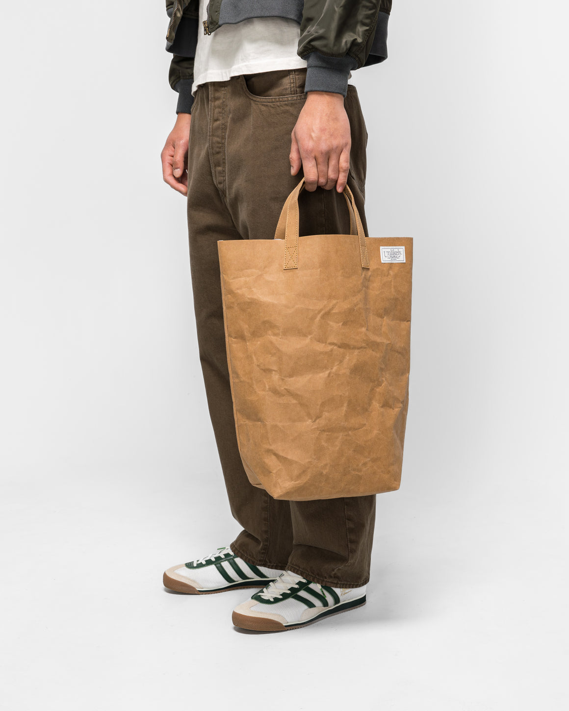 Unlikely - "Paper" Shopping Bag L - Brown - UP THERE