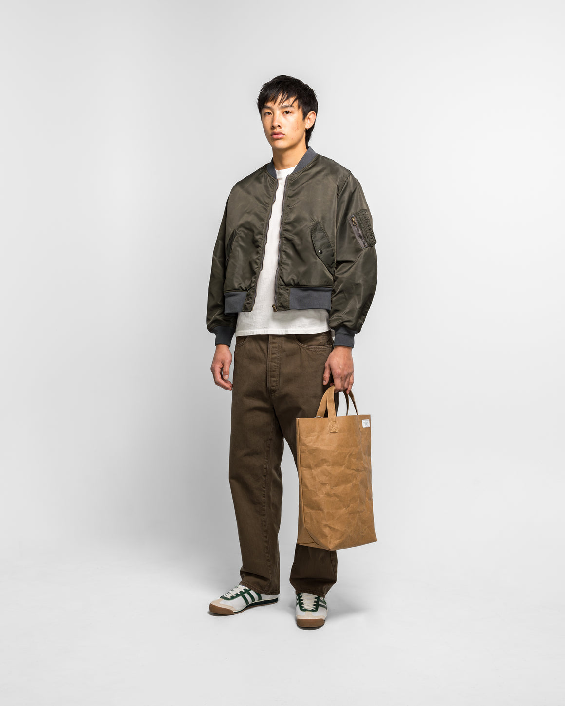 Unlikely - "Paper" Shopping Bag L - Brown - UP THERE