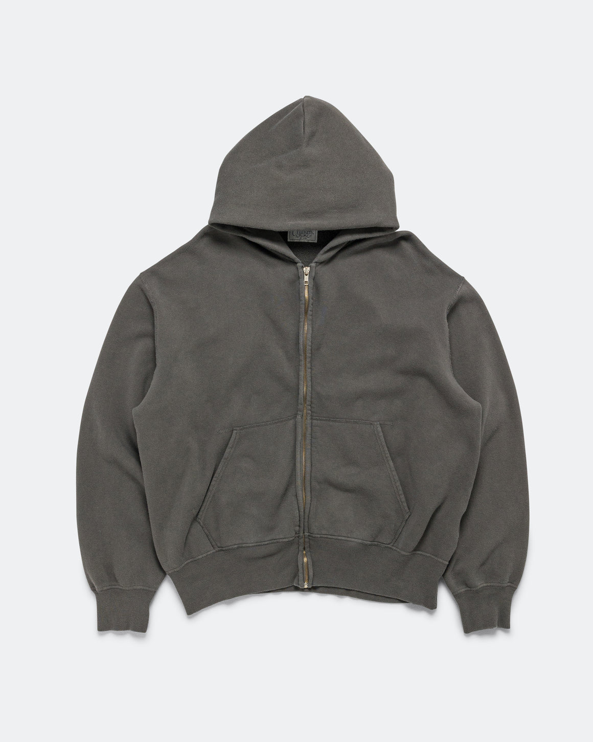Unlikely - Raglan Zip Hoodie - Black - UP THERE