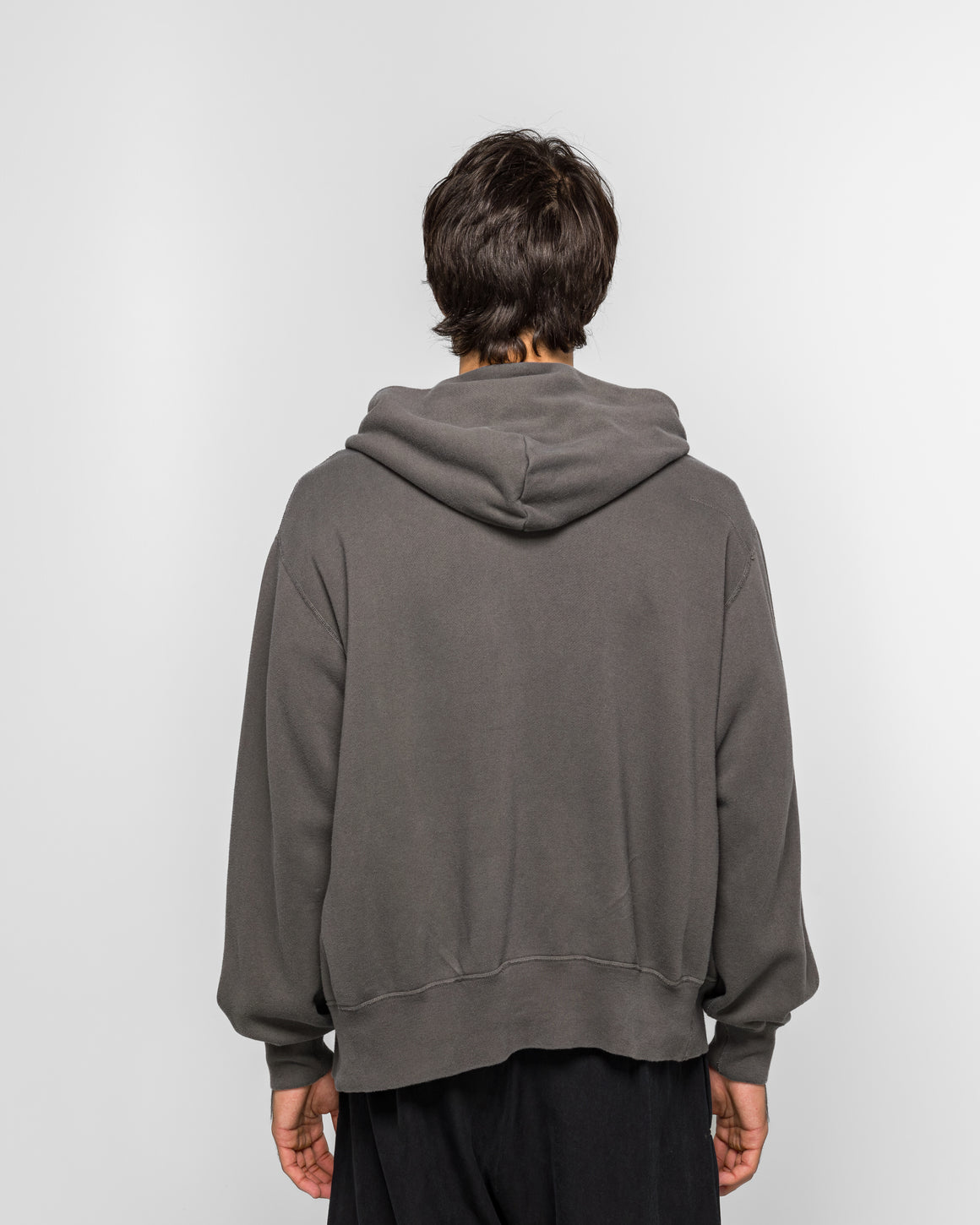 Unlikely - Raglan Zip Hoodie - Black - UP THERE