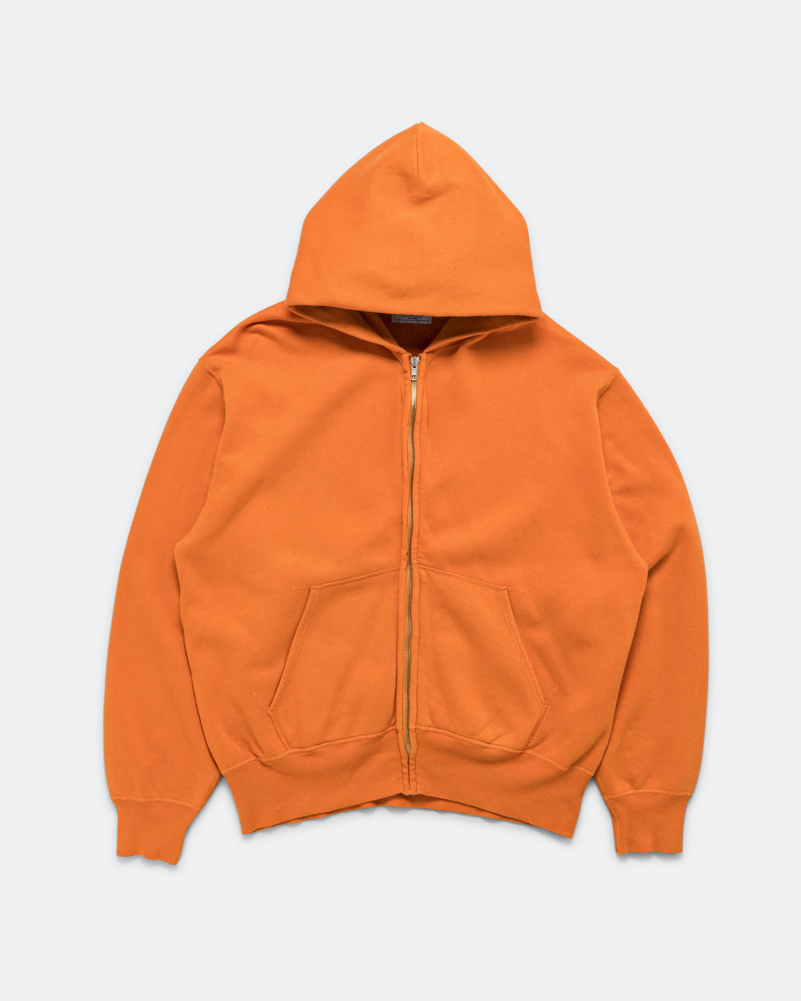 Unlikely - Raglan Zip Hoodie - Orange - UP THERE