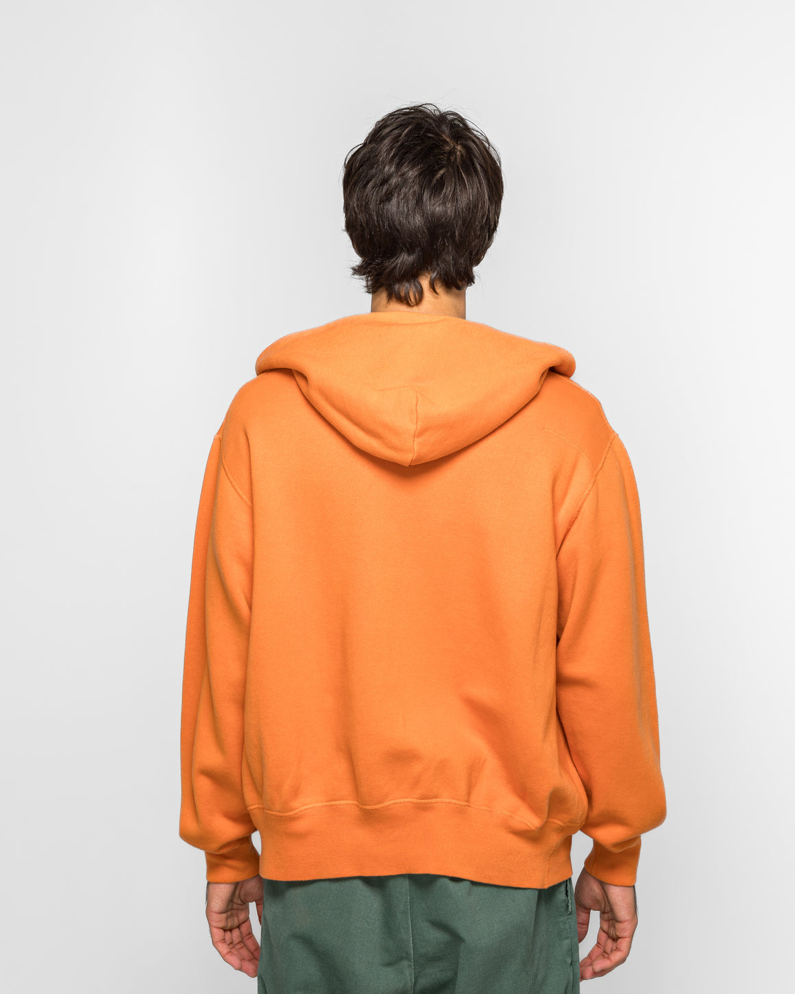Unlikely - Raglan Zip Hoodie - Orange - UP THERE