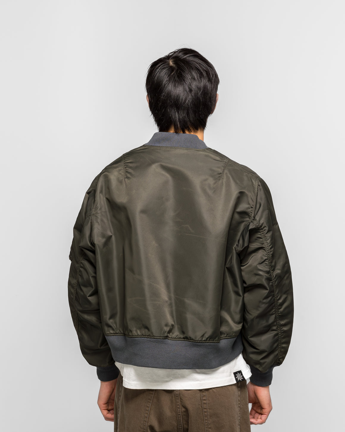 Unlikely - Reversible MA-1  - Olive/Sage - UP THERE