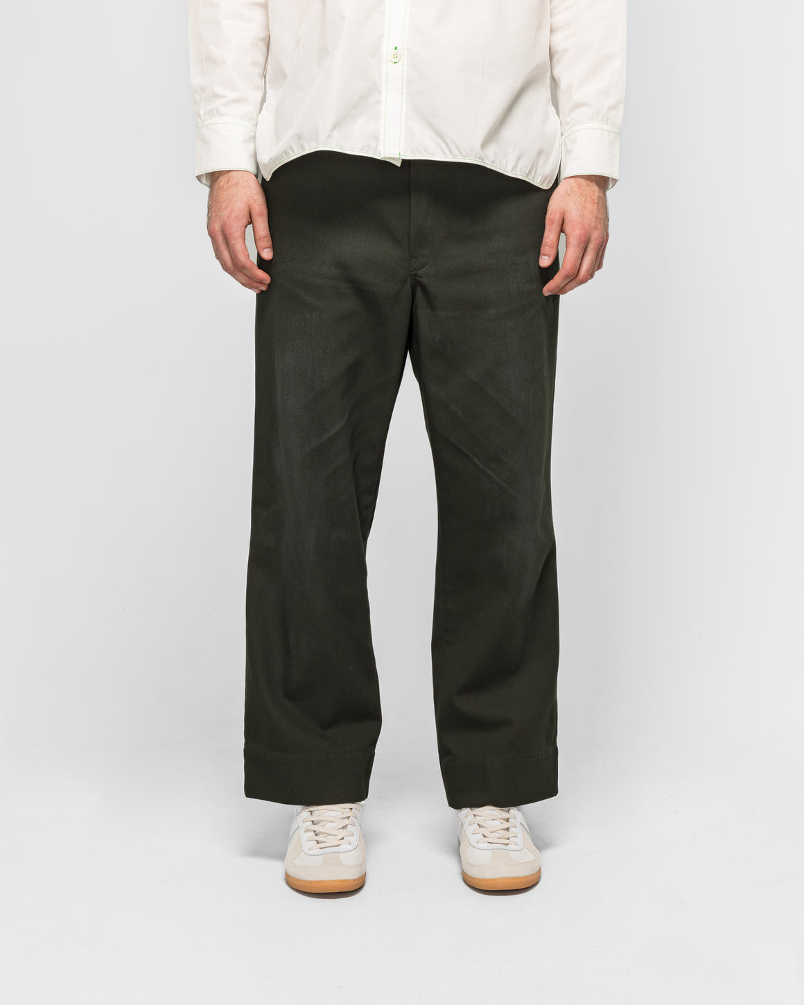 Unlikely - Skater’s Work Pants - Green - UP THERE