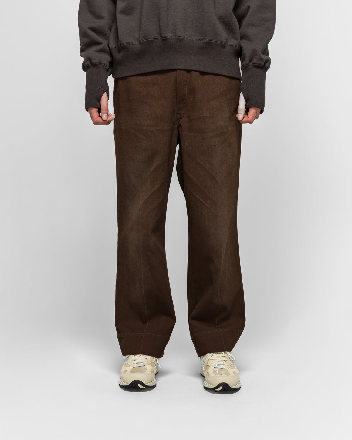Unlikely - Skater's Work Pants - Faded Brown - UP THERE