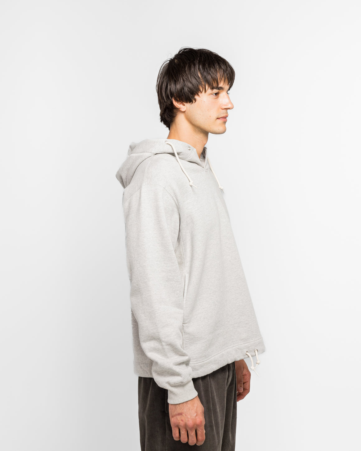 Unlikely - Sweat Anorak - Grey - UP THERE