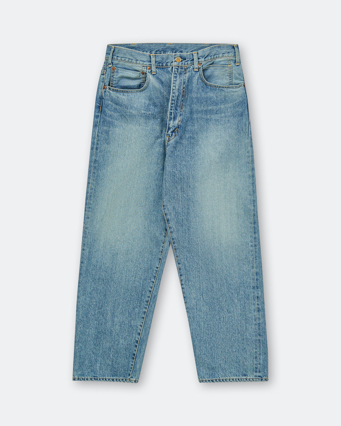 Unlikely - Time Travel Wide Jean - Indigo 1977 Wash - UP THERE