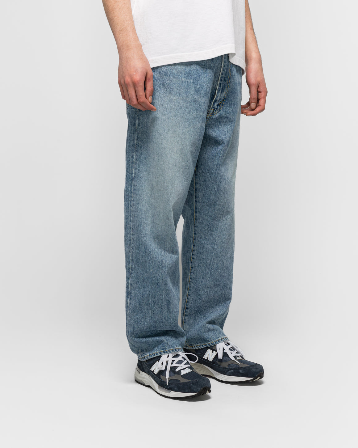 Unlikely - Time Travel Wide Jean - Indigo 1977 Wash - UP THERE