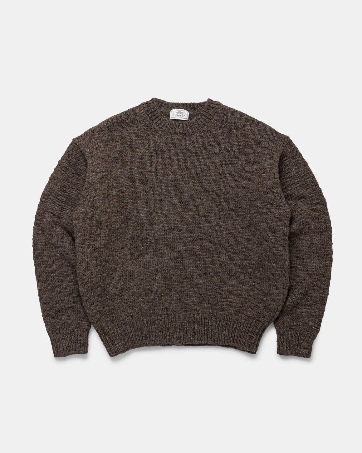 Unlikely - Yeti Sweater - Brown - UP THERE