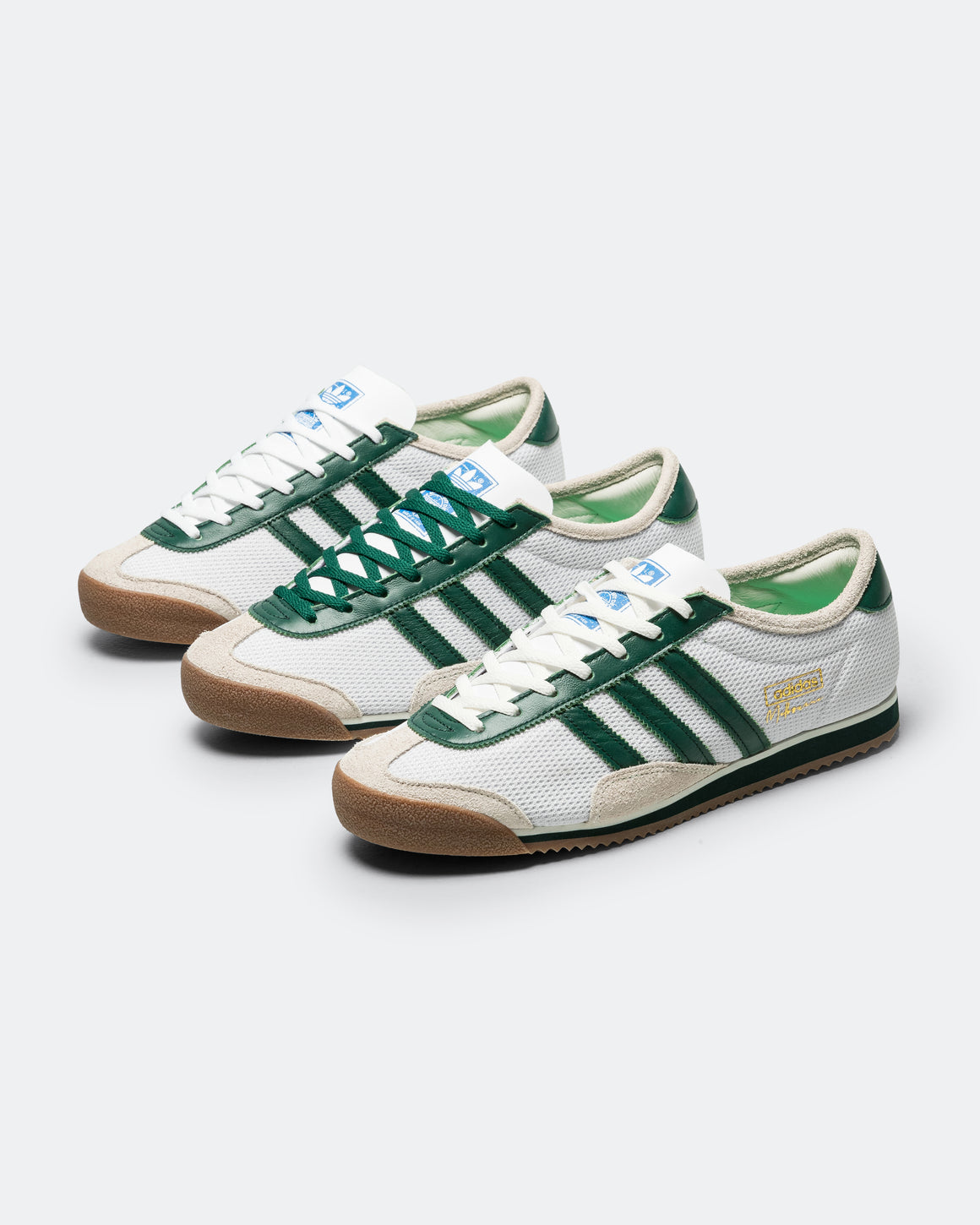 adidas - Melbourne x UP THERE - Footwear White/Dark Green-Off White - UP THERE