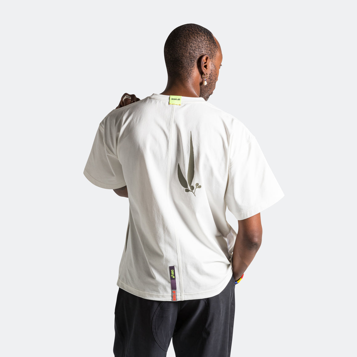 Asics - Half Sleeve Crew Tee x UP THERE - White - UP THERE