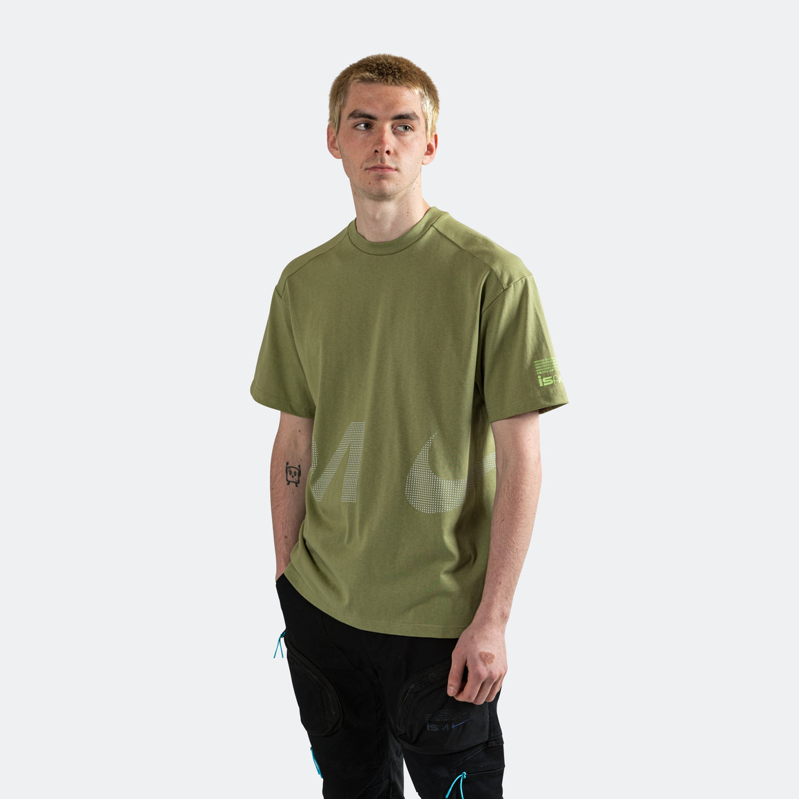 Nike - ISPA SS Tee - Alligator/Ghost Green - UP THERE