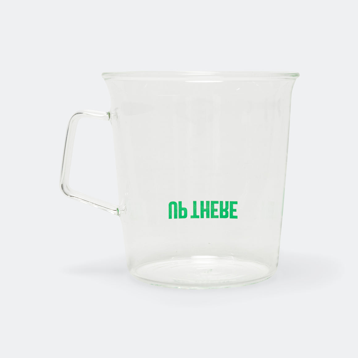 Up There - Kinto Logo Milk Mug - 310ml - Clear - UP THERE