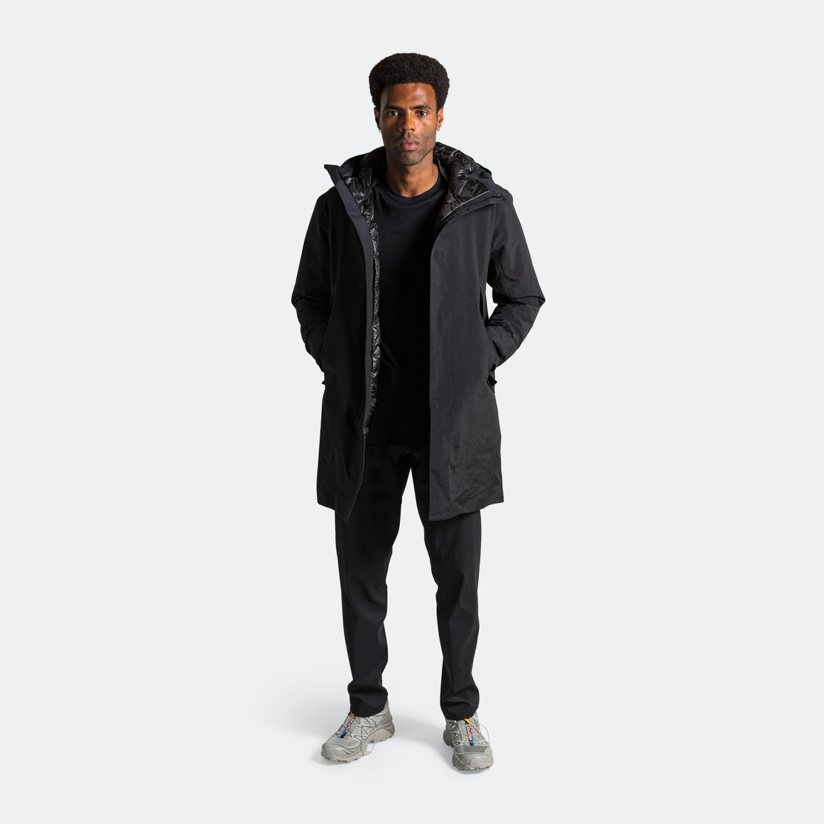 Arc'Teryx Veilance - Monitor Down Coat - Black - UP THERE