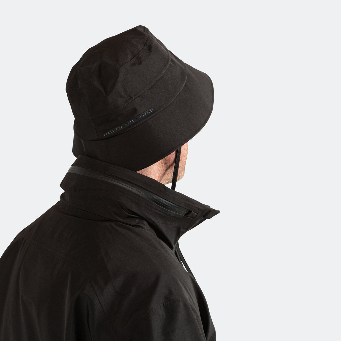 Norse Projects Arktisk - 3L Crusher Hat - Black - UP THERE