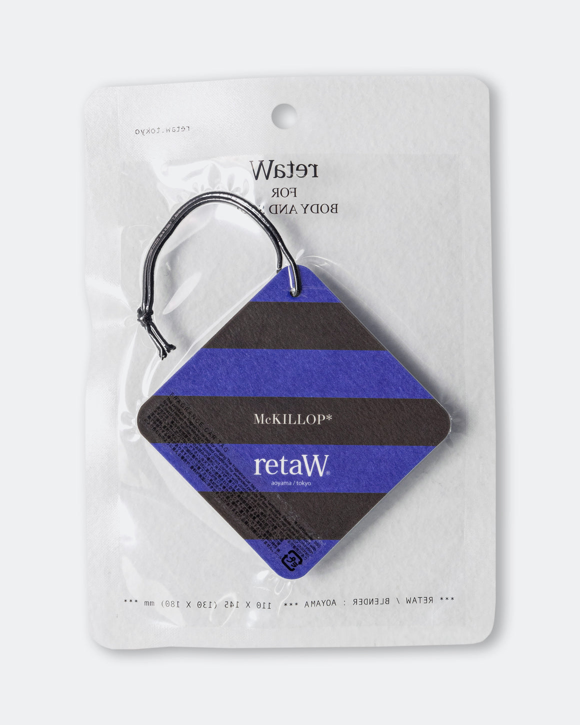 RetaW - McKILLOP* Car Tag x UP THERE - Stripes - UP THERE