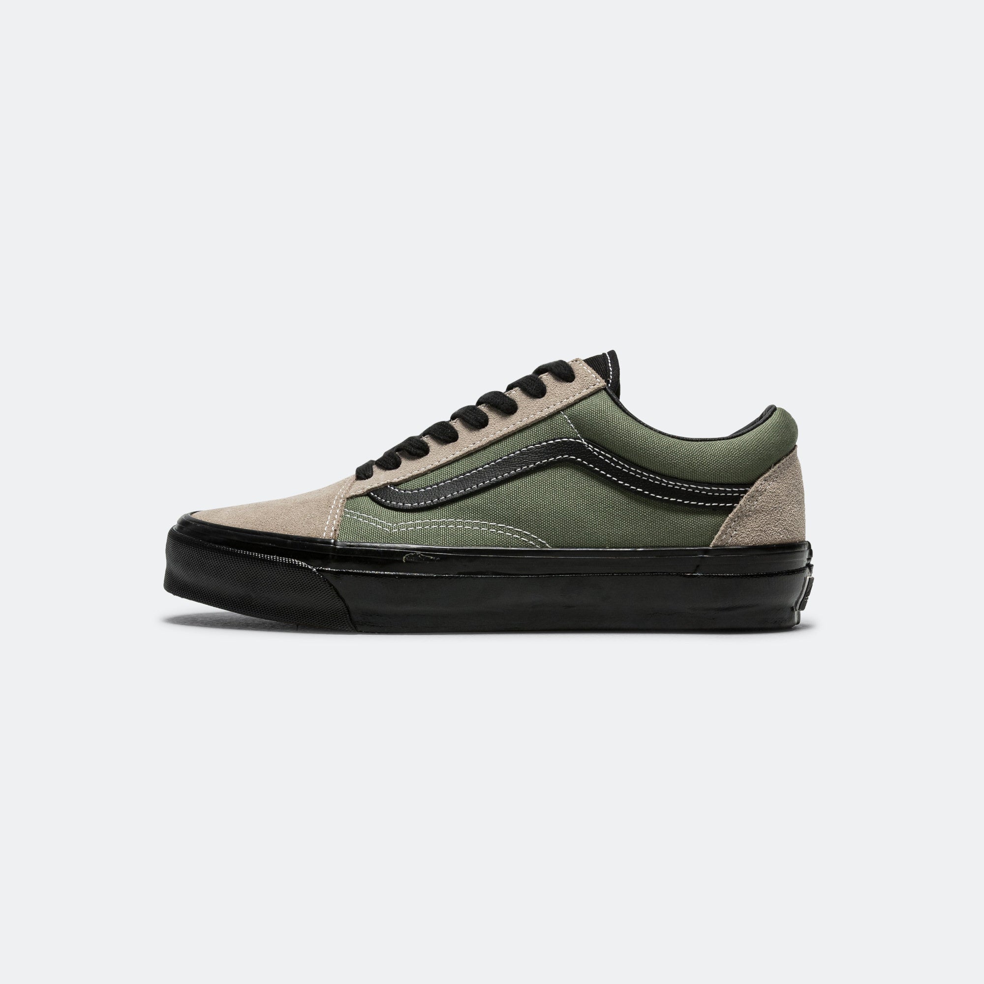 Vans Old Skool 'Park Ranger' - Aluminium/Olive | UP THERE