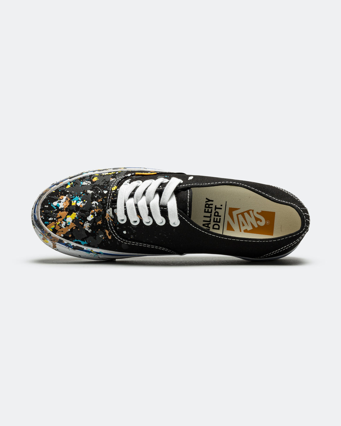 Vans - OTW Authentic 44 x GALLERY DEPT. - Canvas Paint Black - UP THERE