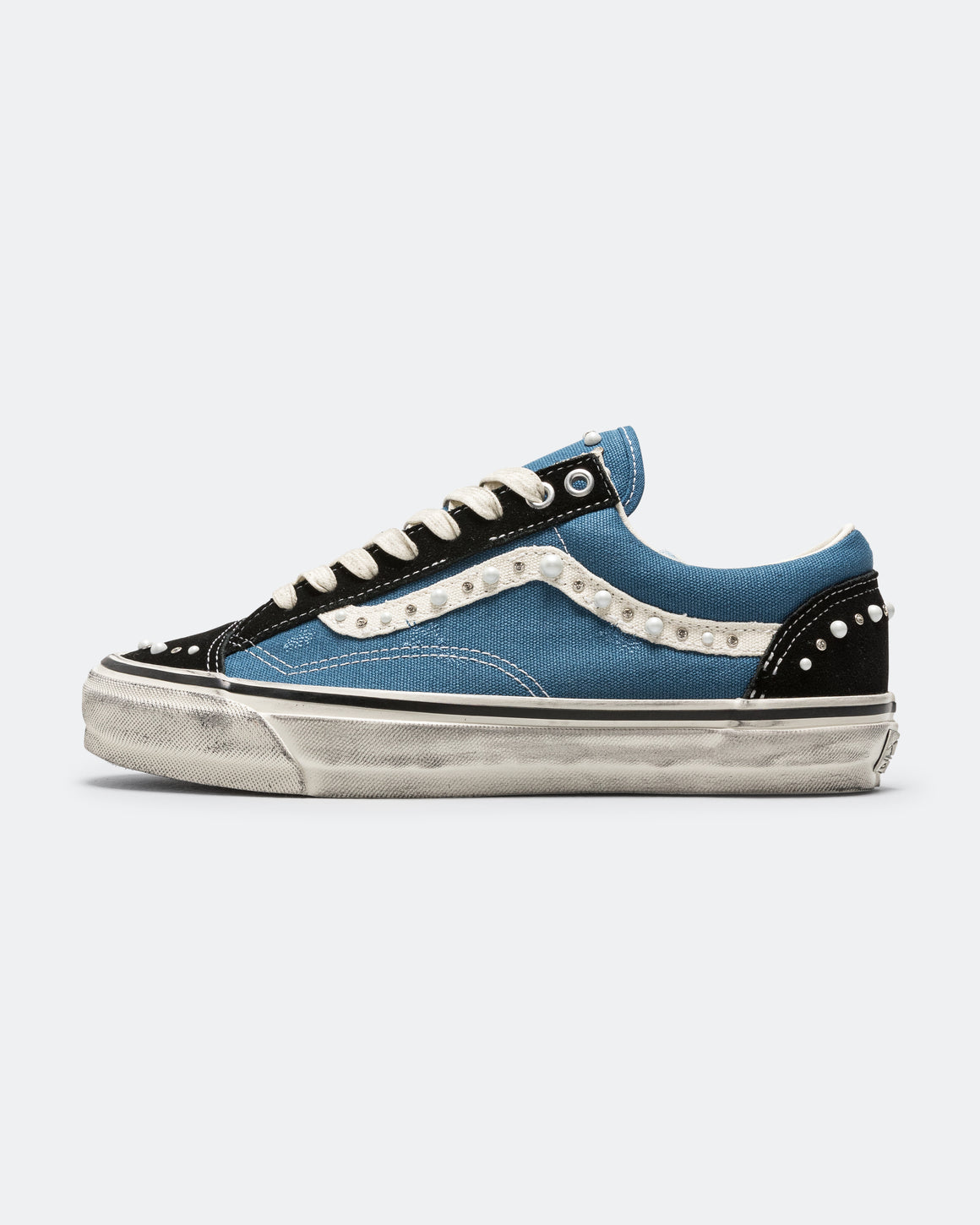 Vans - Old Skool Reissue 36 -  Pearlized Black/Navy - UP THERE
