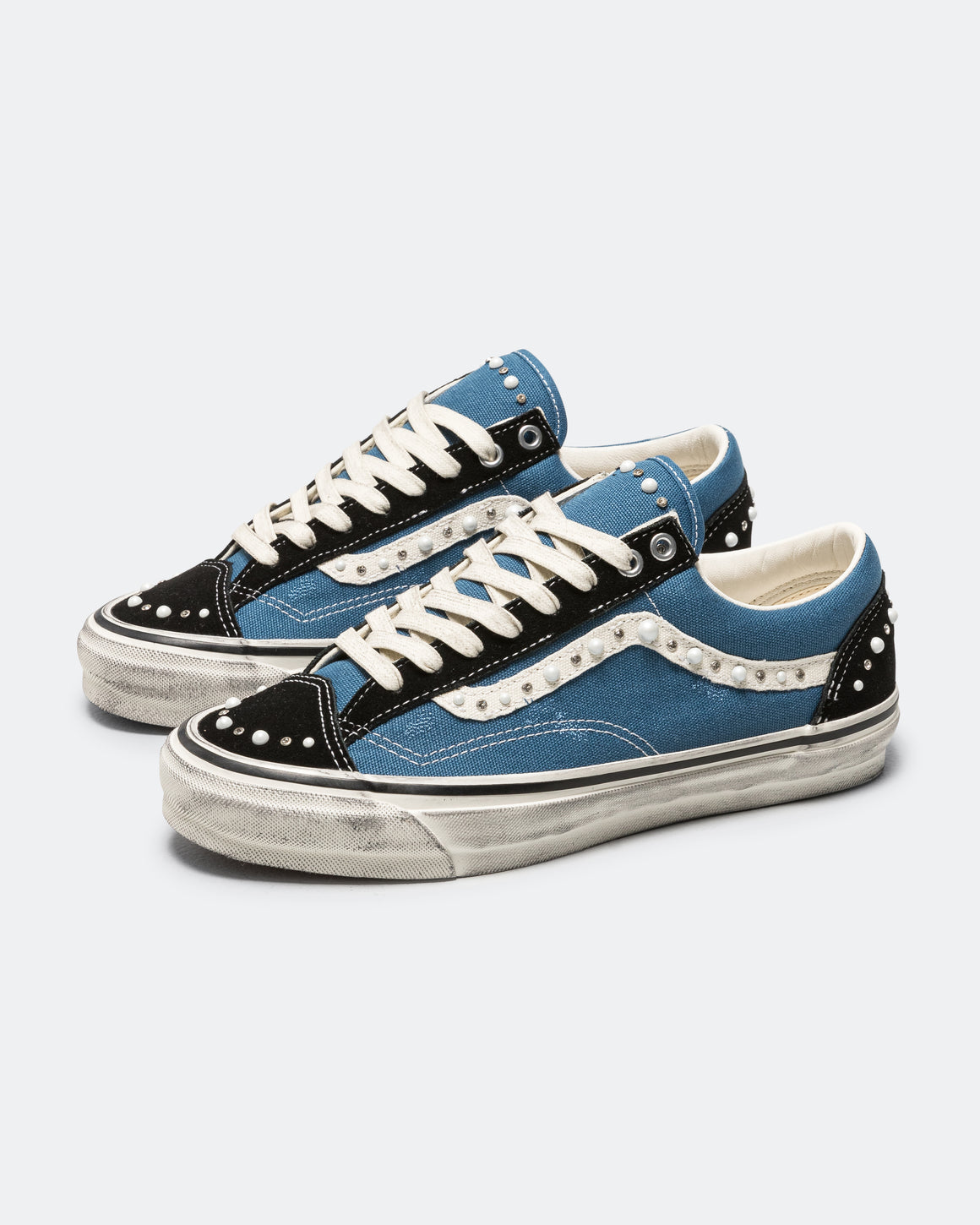 Vans - Old Skool Reissue 36 -  Pearlized Black/Navy - UP THERE