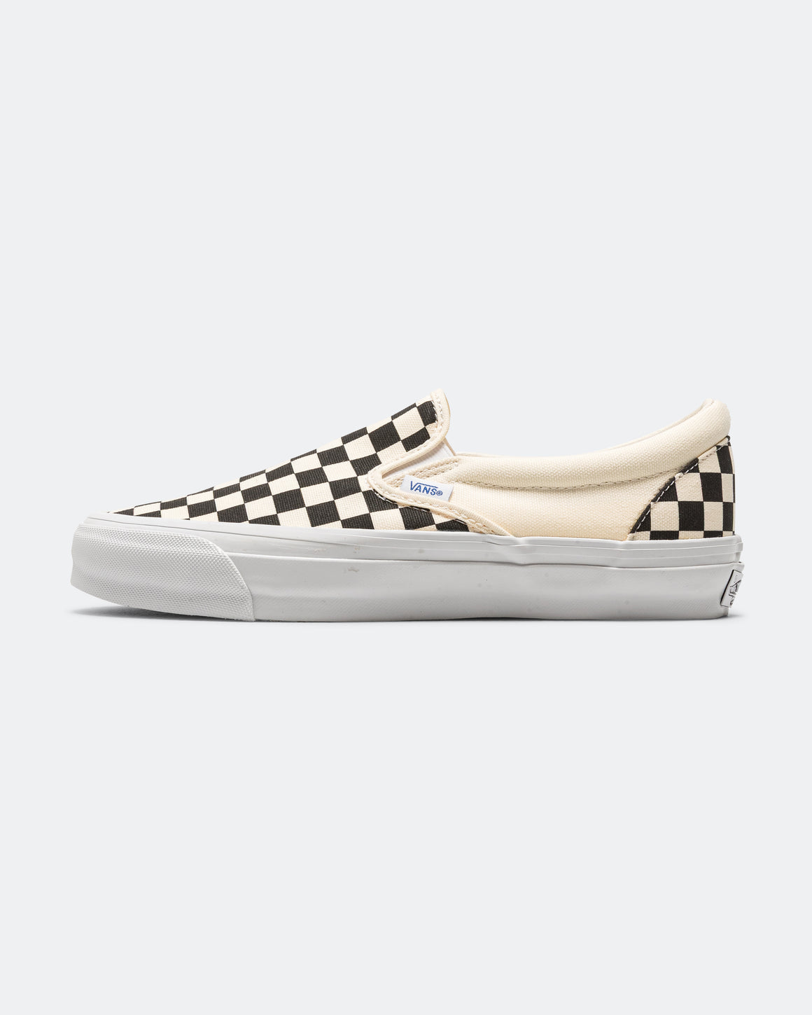 Vans - Premium Classic Slip-On 98 - LX Checkerboard Black/Off White - UP THERE
