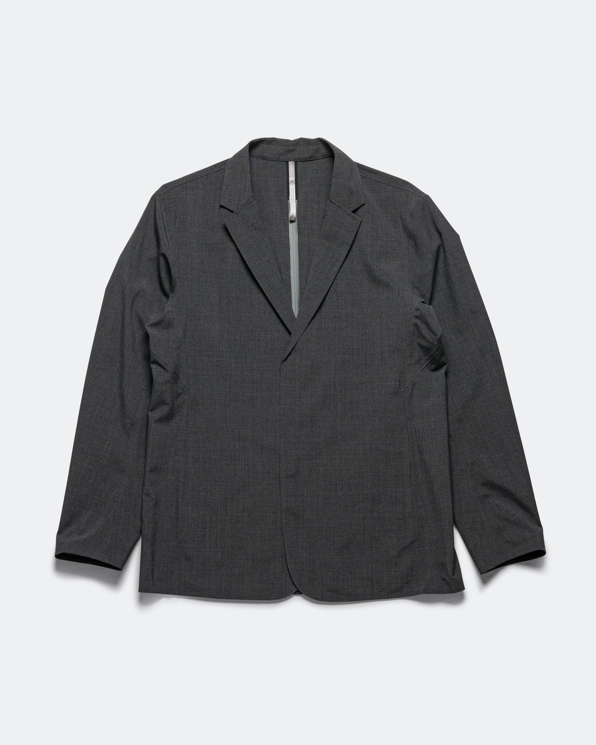 Veilance - Convex Wool Blazer - Black Heather - UP THERE