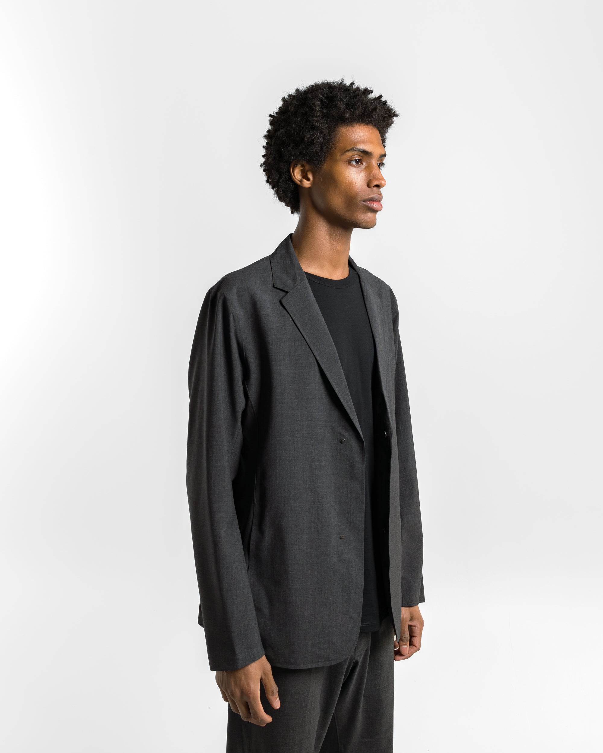 Arc'Teryx Veilance - Convex Wool Blazer - Black Heather | UP