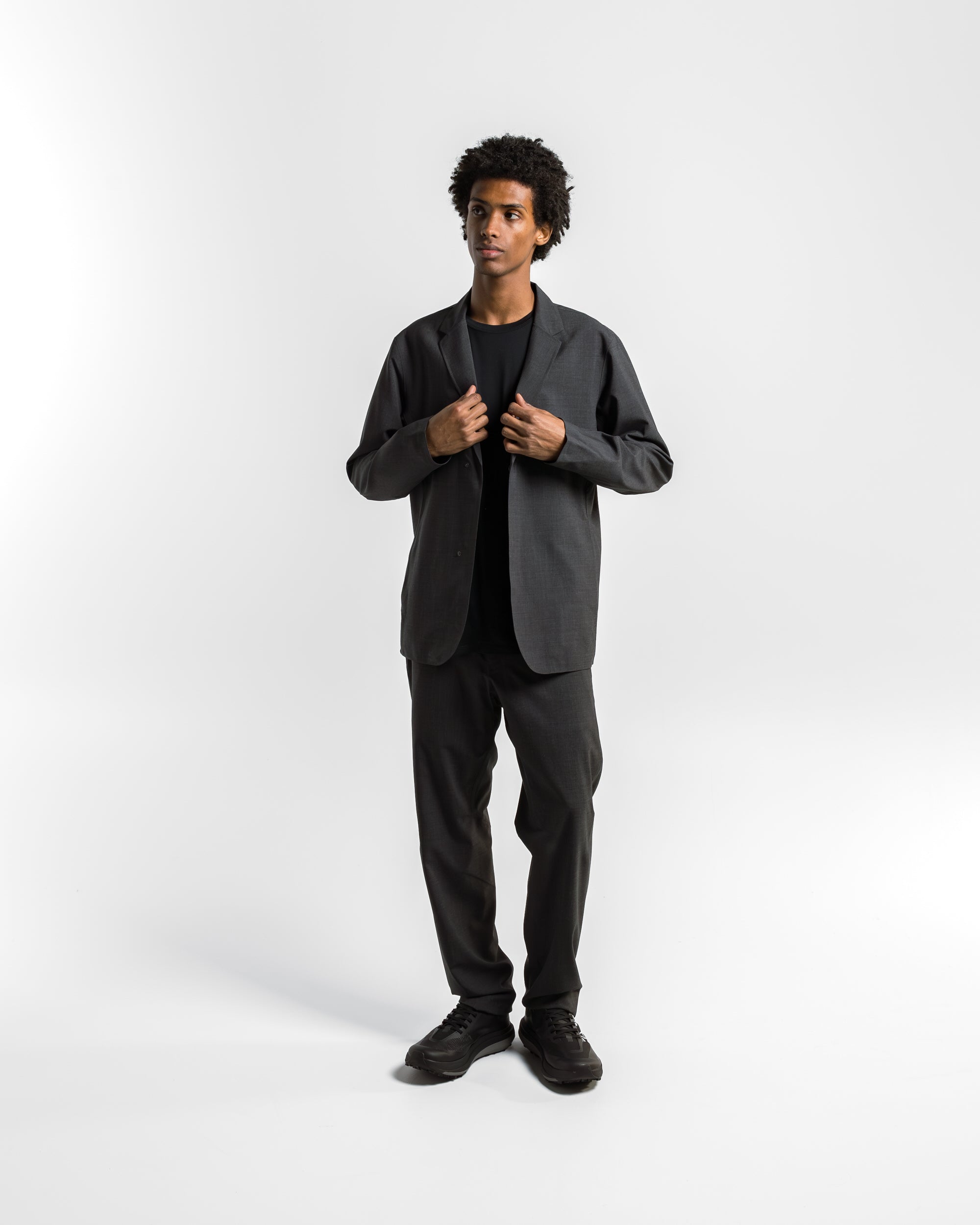 Arc'Teryx Veilance - Convex Wool Blazer - Black Heather | UP