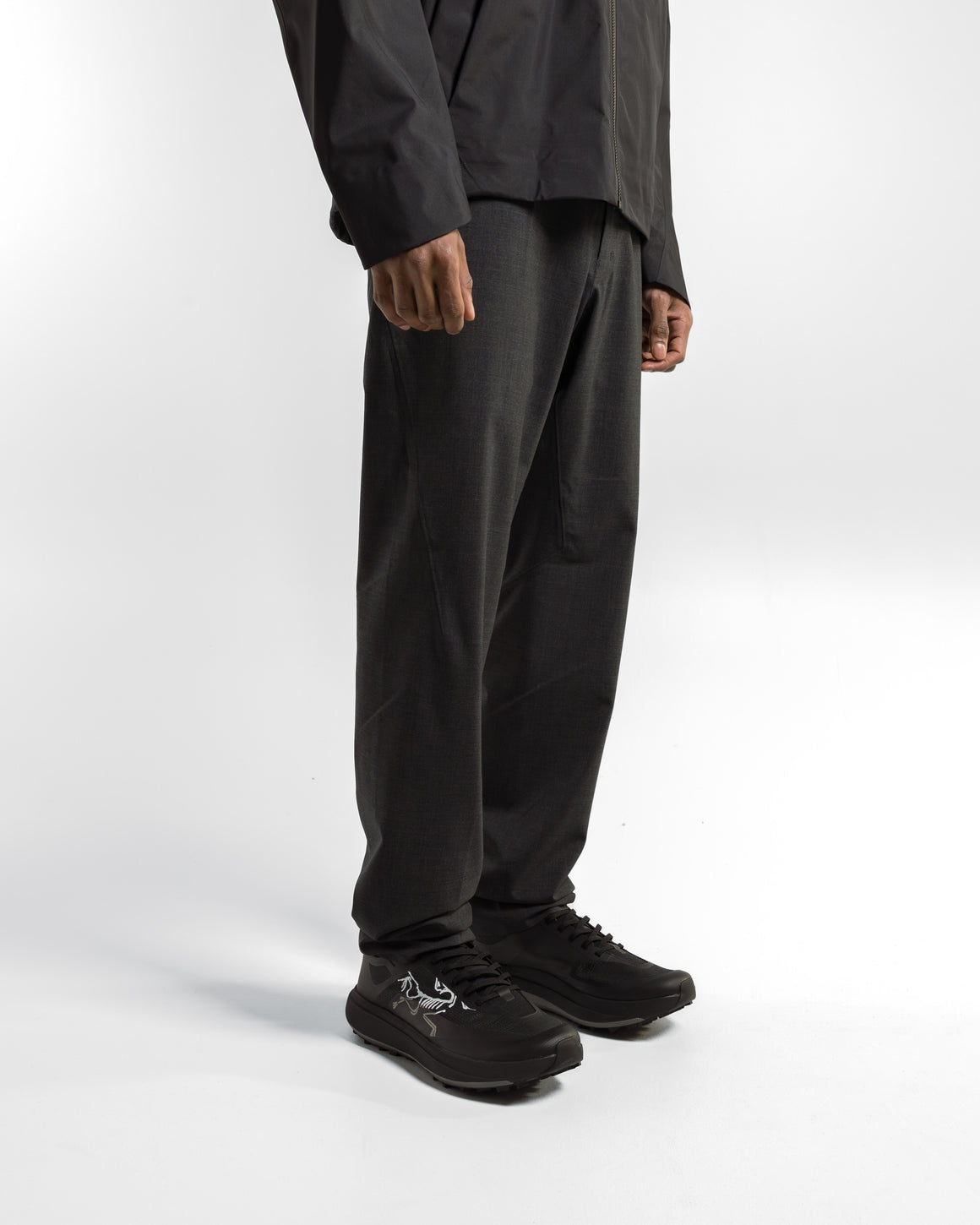 Veilance - Convex Wool Pant - Black Heather - UP THERE