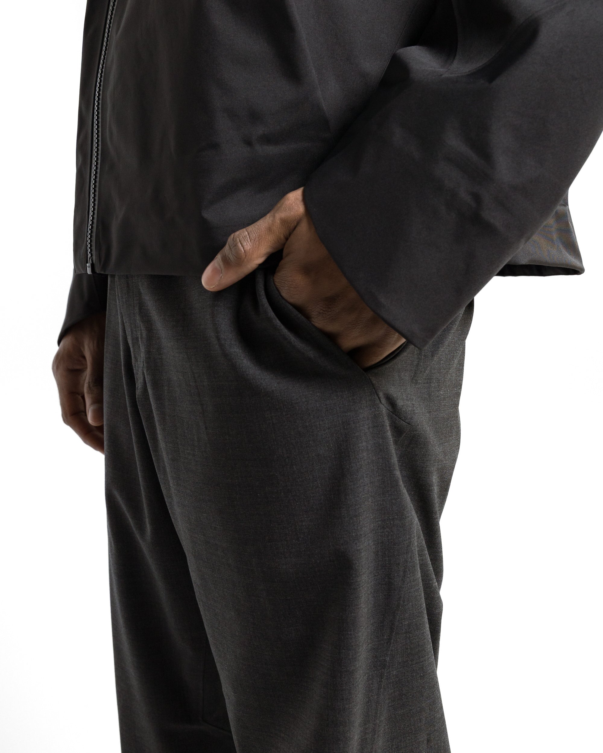 Arc'Teryx Veilance - Convex Wool Pant - Black Heather | UP THERE