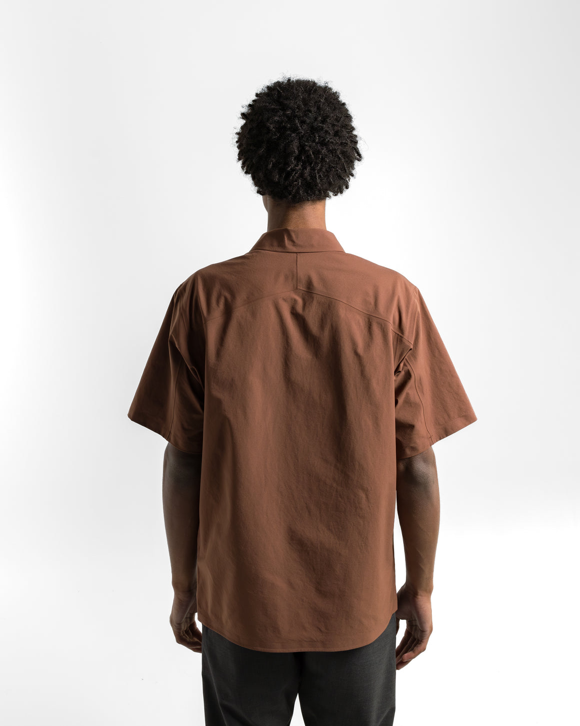 Veilance - Field SS Shirt - Ganache - UP THERE