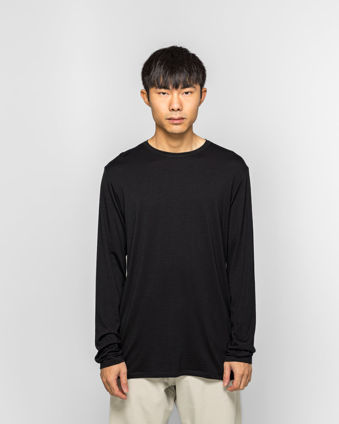 Veilance - Frame LS Shirt - Black - UP THERE