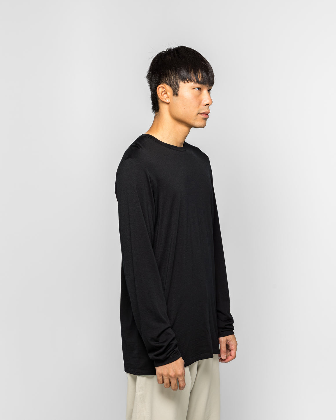 Veilance - Frame LS Shirt - Black - UP THERE