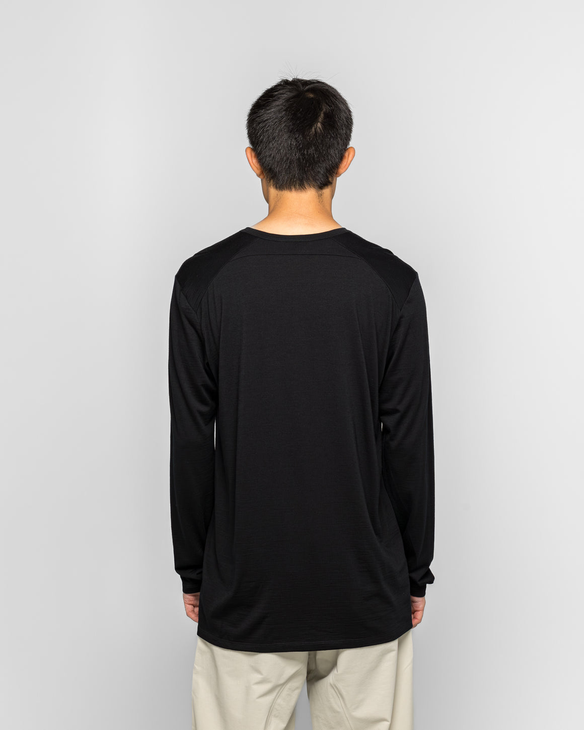 Veilance - Frame LS Shirt - Black - UP THERE