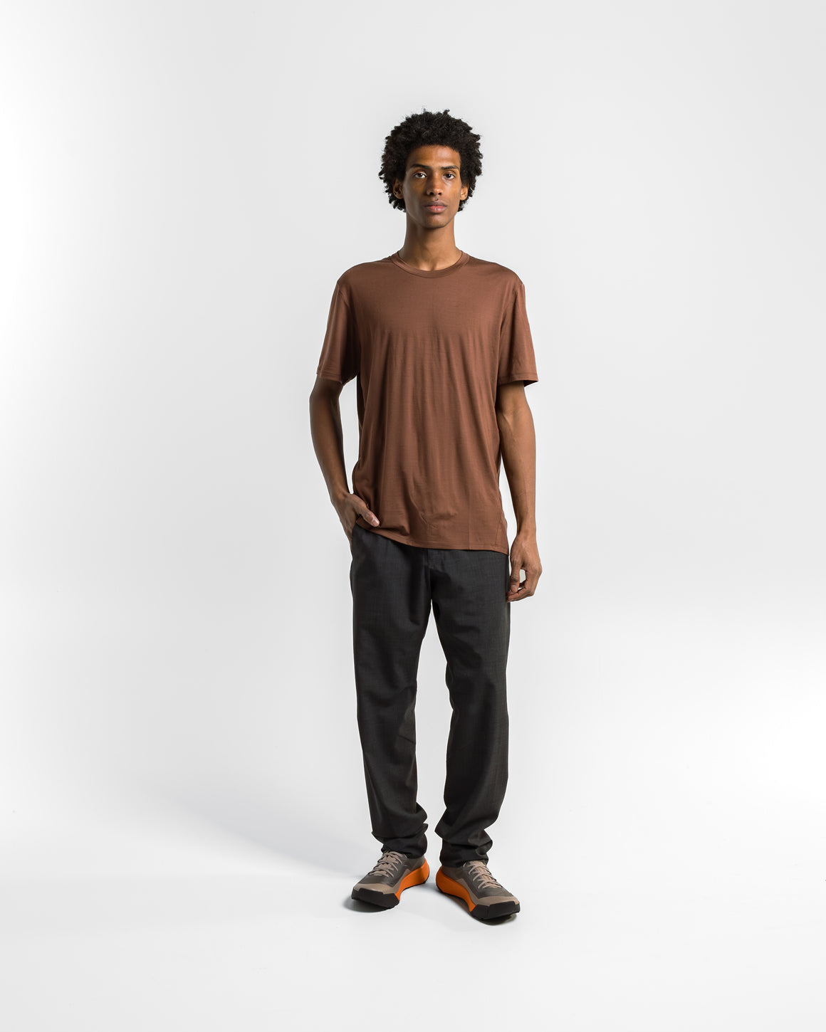 Veilance - Frame SS Shirt - Ganache - UP THERE