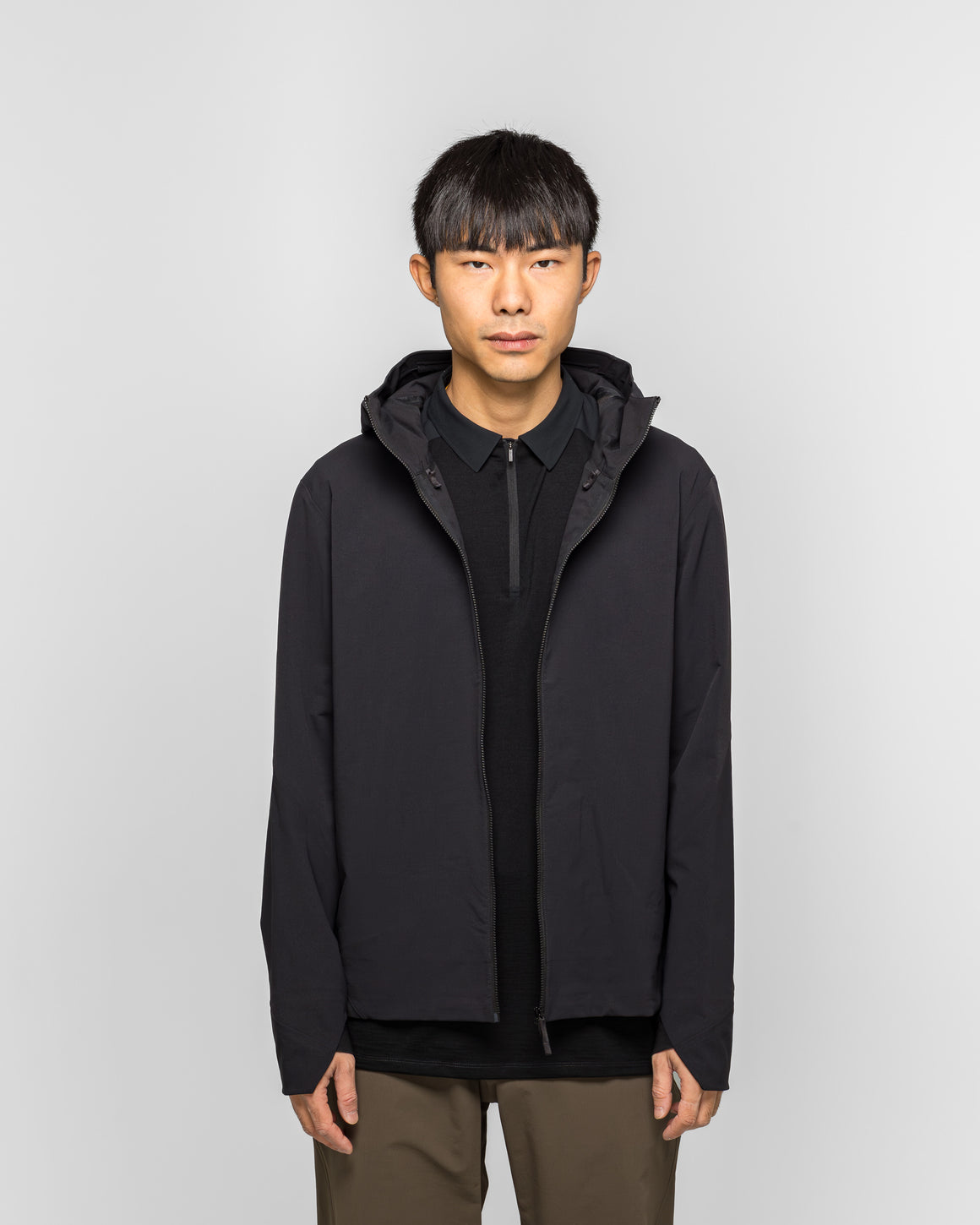 Veilance - Isogon MX Hoody - Black - UP THERE