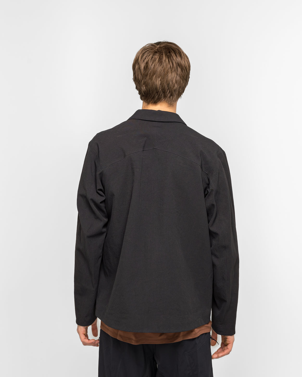 Veilance - Mionn Softshell Overshirt - Black - UP THERE
