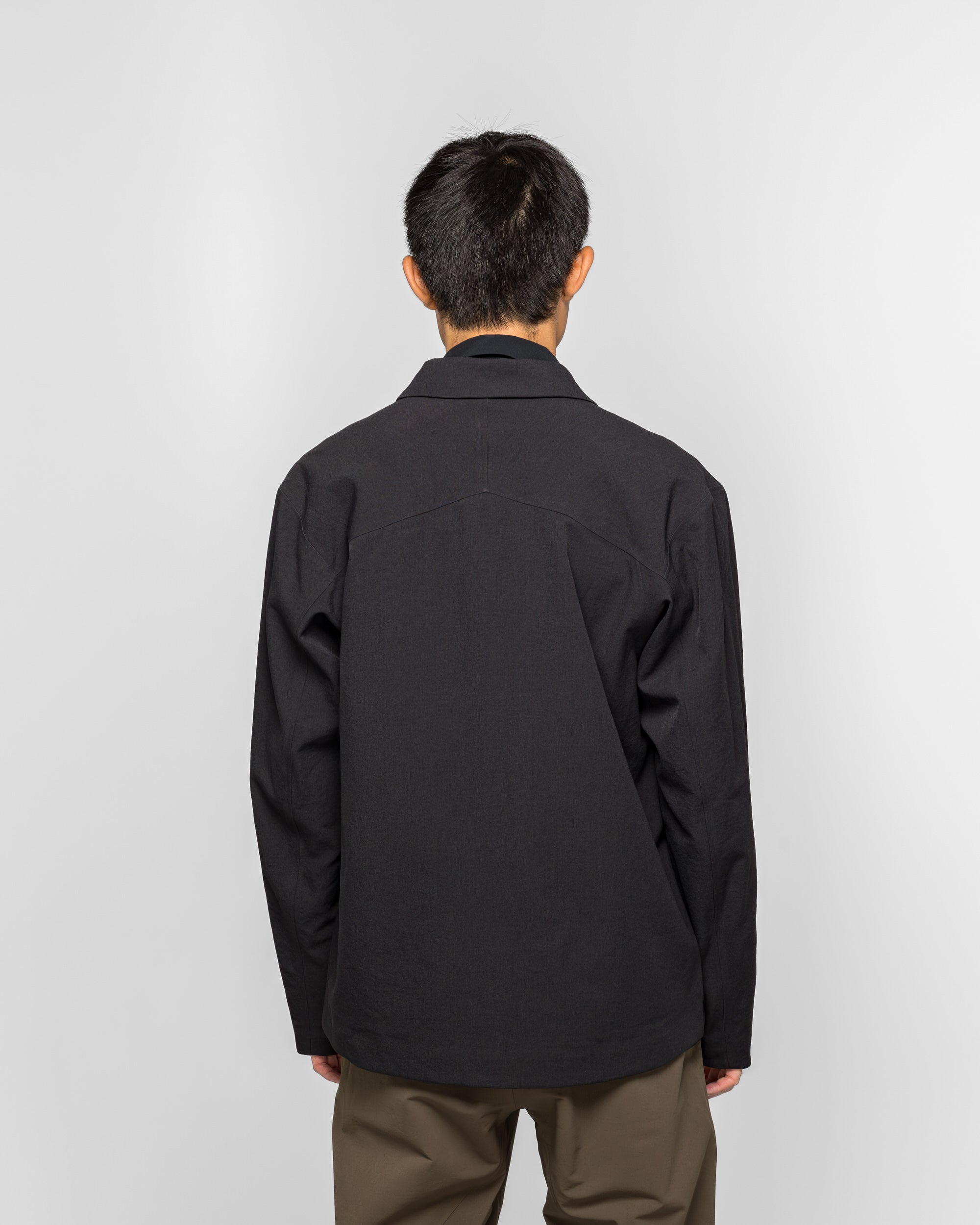 Arc'Teryx Veilance - Mionn Softshell Overshirt - Black | UP THERE