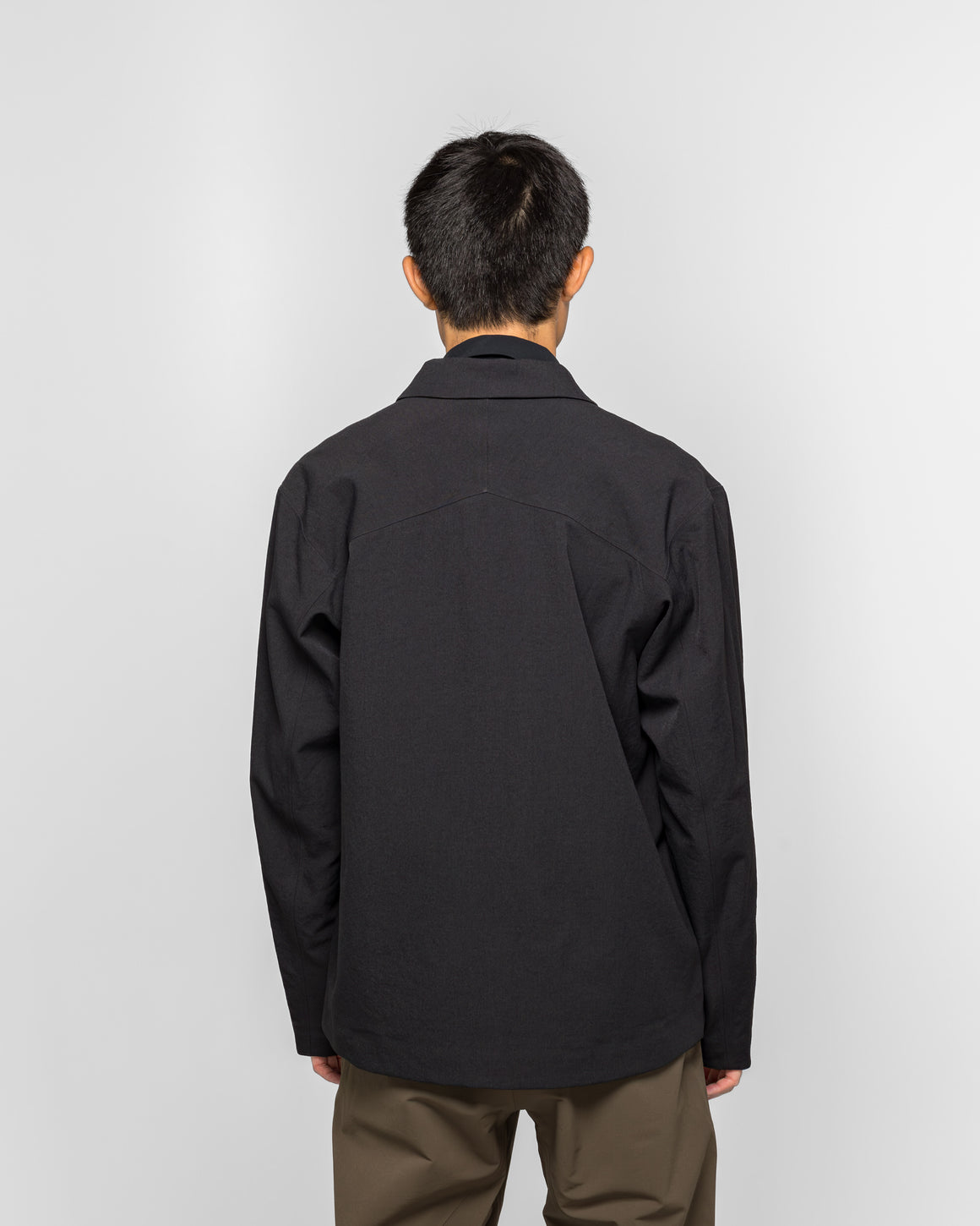 Veilance - Mionn Softshell Overshirt - Black - UP THERE