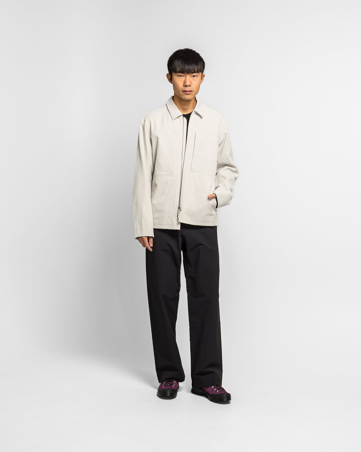 Veilance - Mionn Softshell Overshirt - Dark Cocoon - UP THERE