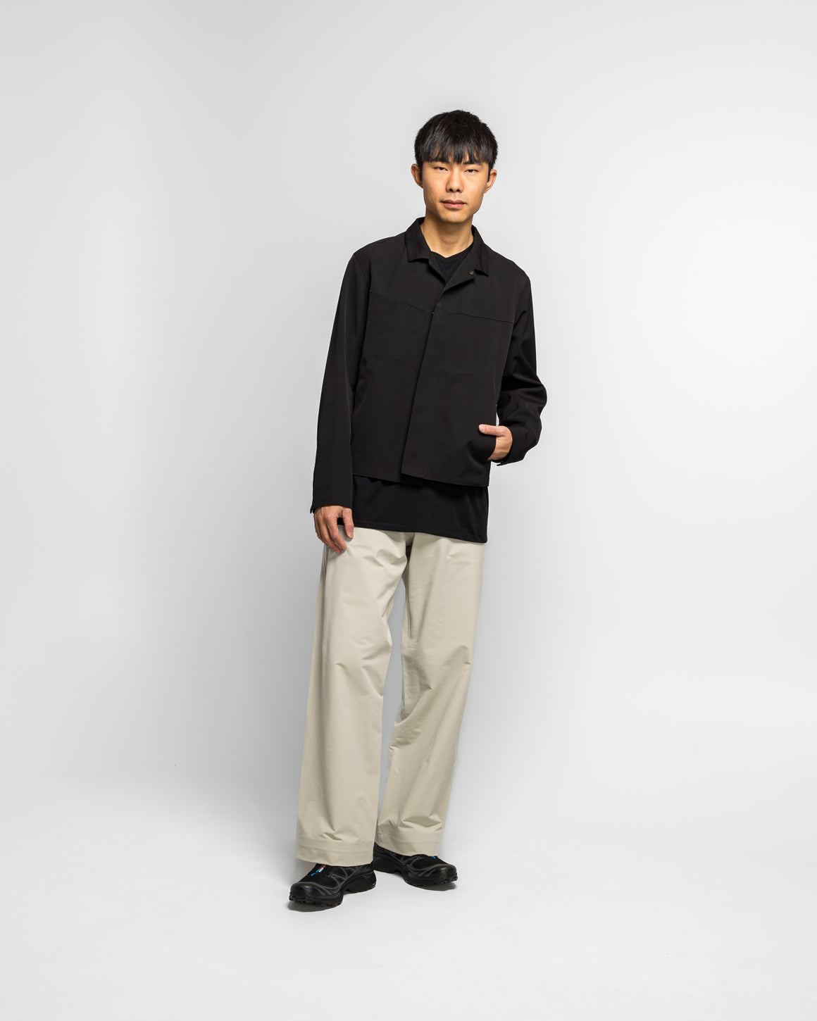 Veilance - Voronoi Wool Jacket - Black - UP THERE