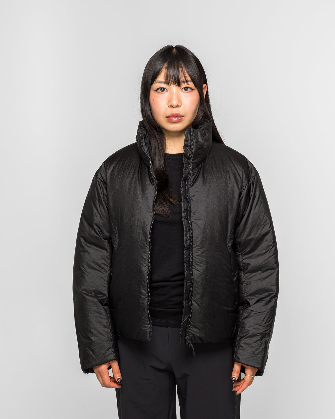 Veilance - Womens Conduit Down Jacket - Black - UP THERE