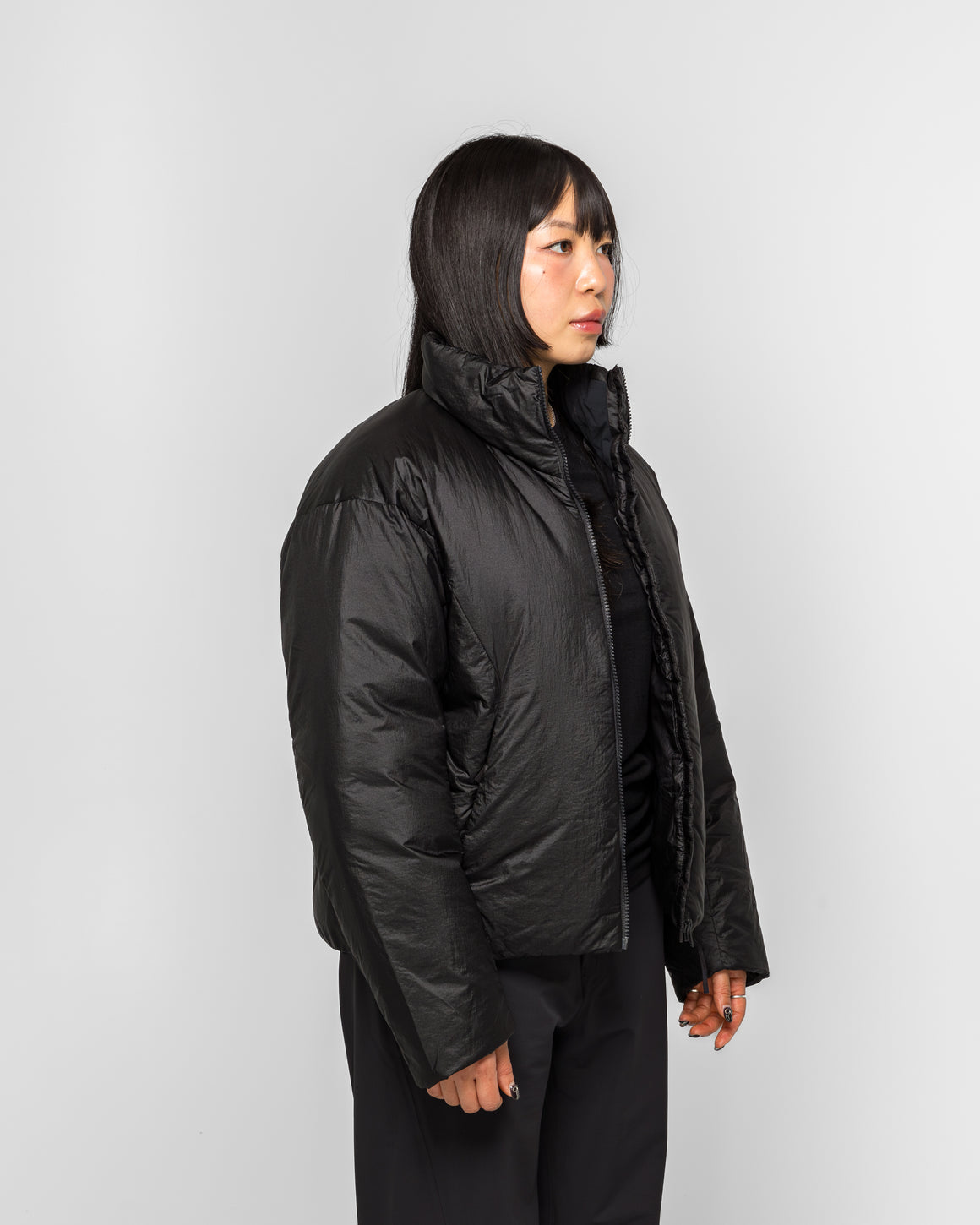 Veilance - Womens Conduit Down Jacket - Black - UP THERE