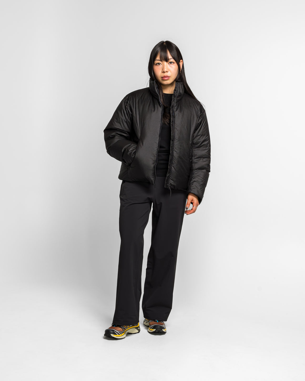 Veilance - Womens Conduit Down Jacket - Black - UP THERE