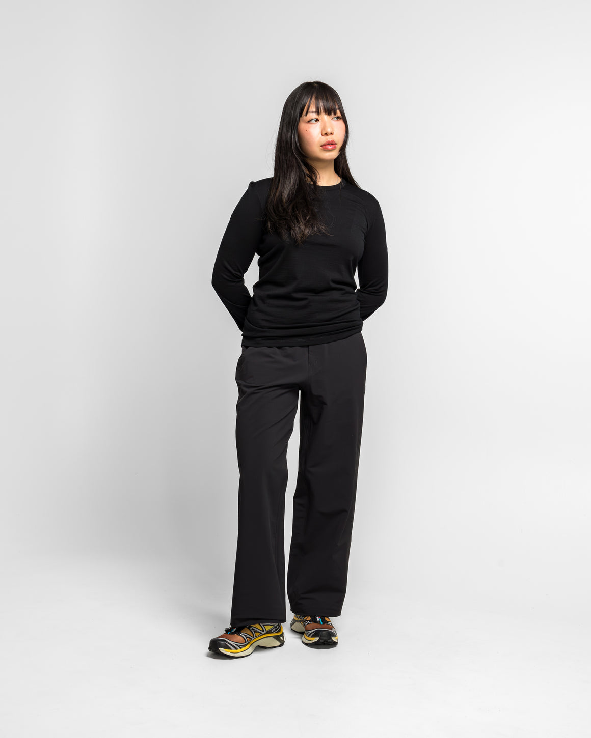 Veilance - Womens Khara Pant - Black - UP THERE