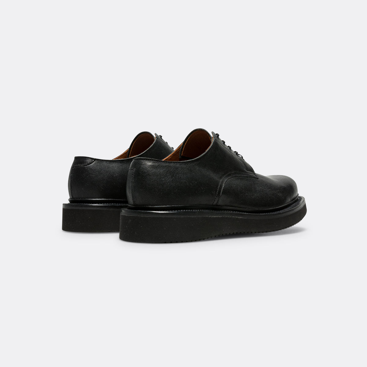 Blauer Sneakers Ryder01 In Ecopelle Nera | New Form - copertina